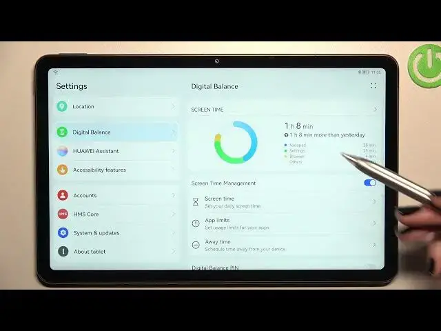 Video thumbnail for How to Access Total Screen Time Data of Huawei MatePad 10 4 2022 - Locate App Time