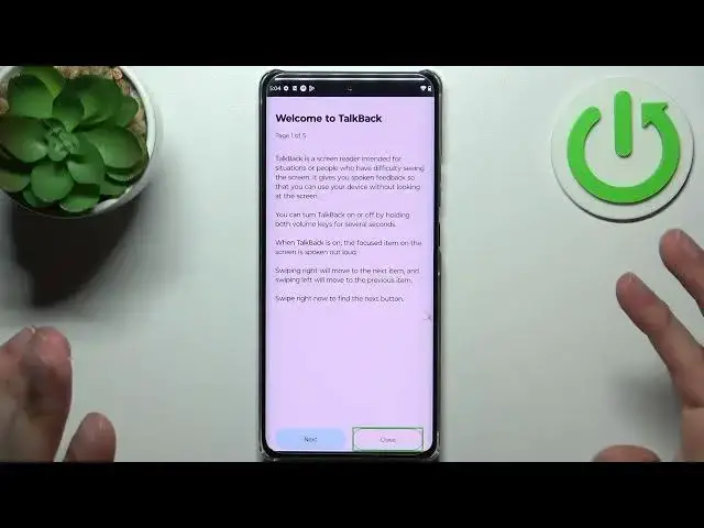 Video thumbnail for How to Switch On & Off Talkback on MOTOROLA Moto X40?