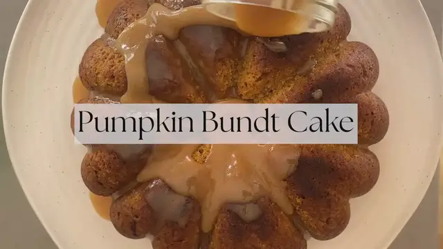 Video thumbnail for Pumpkin Cake