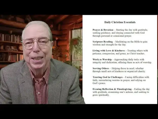 Video thumbnail for Daily Essentials for Christians
