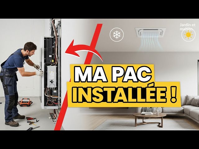 Video thumbnail for TUTO : Installer sa Pompe à Chaleur SOI-MÊME (Gainable)
