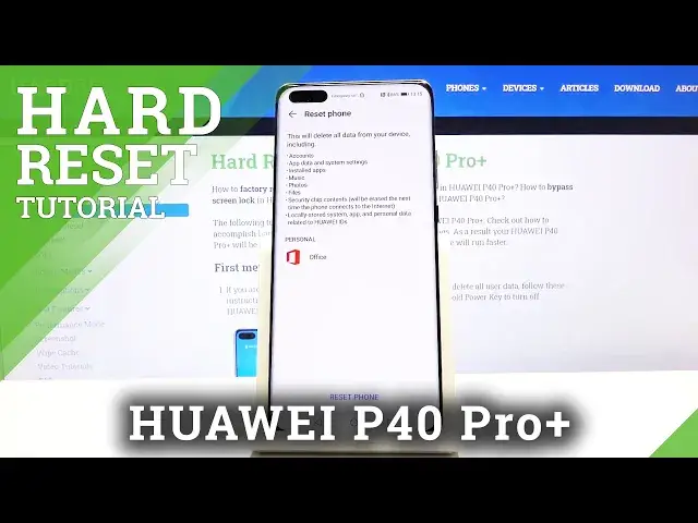 'Video thumbnail for How to Hard Reset Huawei P40 Pro+ | Remove All Stored Data'