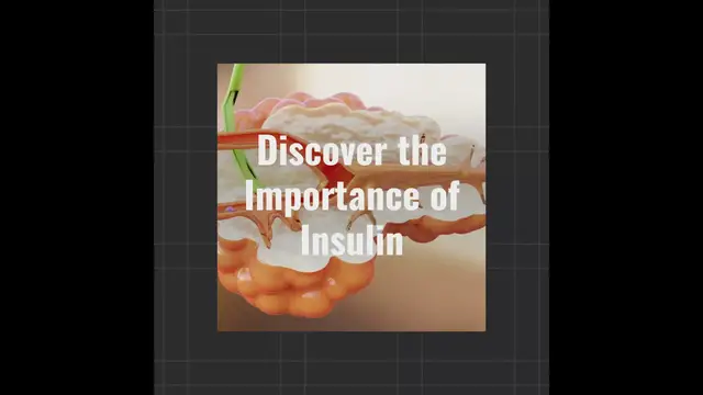 Video thumbnail for Maintaining a Healthy Insulin Level