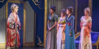 'Video thumbnail for Video: Amanda Green & Curtis Moore Unpack the Timeless Message of REGENCY GIRLS'