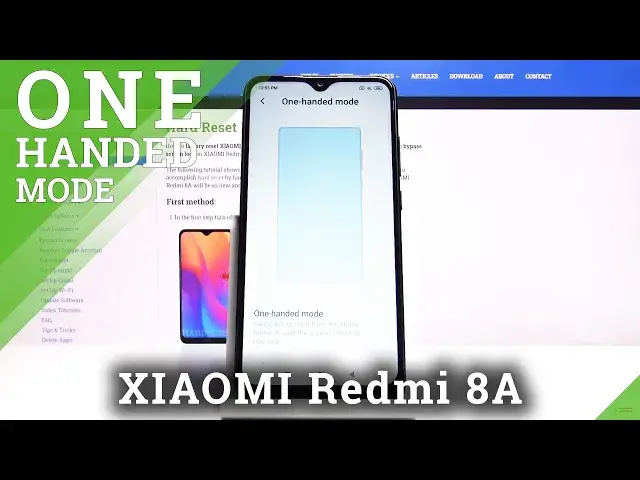 'Video thumbnail for How to Switch On/Off One Handed Mode in Xiaomi Redmi 8A - Enter One Handed Mode'