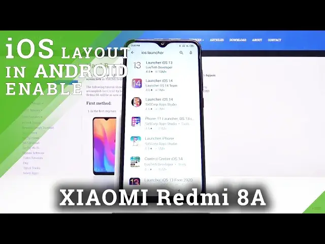 Video thumbnail for How to Install iOS Launcher on XIAOMI Redmi 8A - iOS Layout on Android