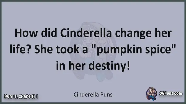 Video thumbnail for Cinderella - Jokes, Puns, Wordplays, and Laughter