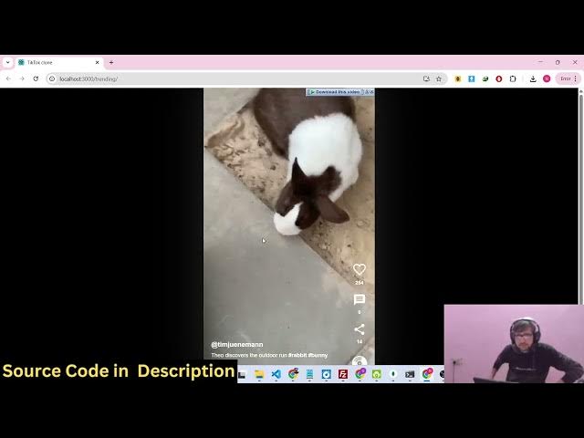 Video thumbnail for Build a React.js TikTok Video Streaming UI Clone Web App in Browser Using Redux in TypeScript