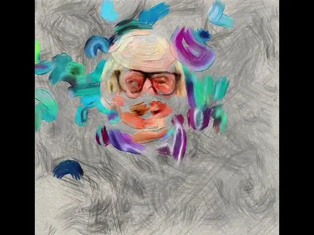 Video thumbnail for “Untitled “ Digital photo, painting , drawing and experimental animation. 2021
