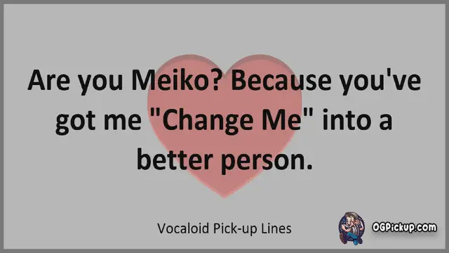 Video thumbnail for Vocaloid - Pickup-Lines & Rizz for Him & for Her