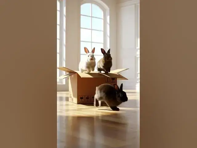 'Video thumbnail for rabbits jump | Created on LanHive'