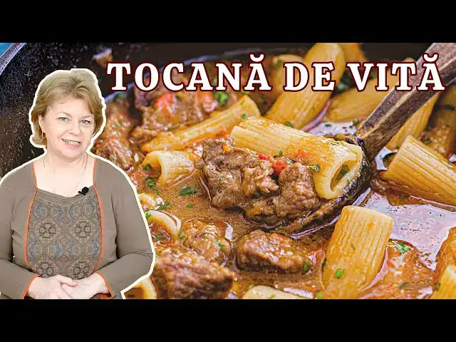 Video thumbnail for 👉 TOCĂNIȚĂ de vită cu paste ❤ Rețeta de macaroane cu carne și sos gustos 👌