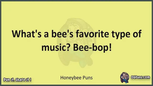 Video thumbnail for Honeybee - Jokes, Puns, Wordplays, and Laughter