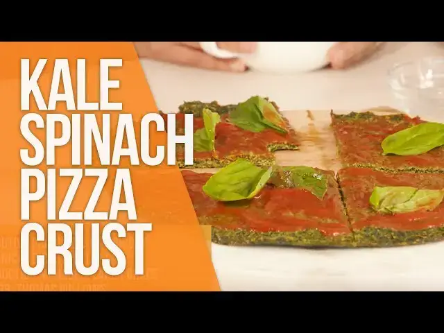 Video thumbnail for Real Food Live | Spinach Kale Pizza