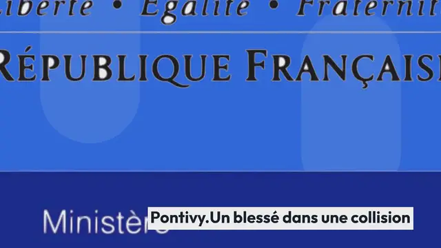 Video thumbnail for Pontivy. Un blessé dans une collision