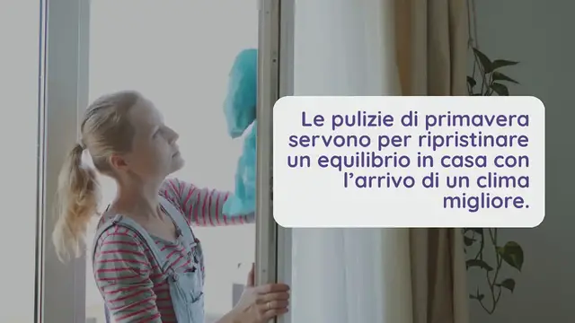 Video thumbnail for Pulizie di primavera: ecco cosa e come pulire casa assolutamente