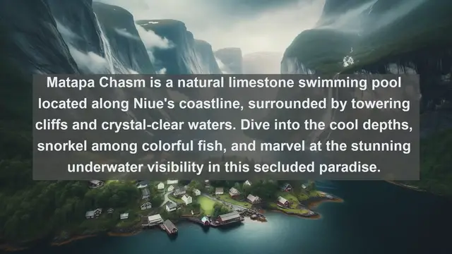 Video thumbnail for Exploring Niue's Natural Marvels: Top 10 Must-Visit Landscapes