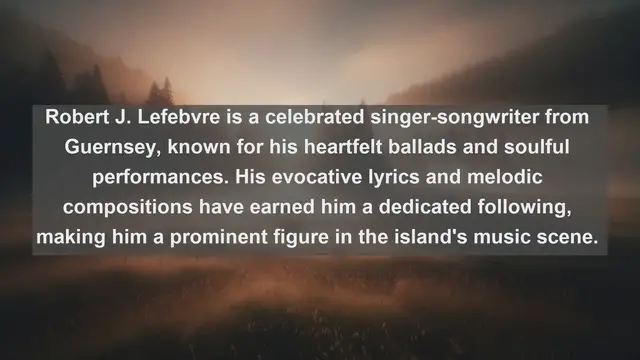 Video thumbnail for Echoes of the Channel: Top 10 Famous Singers from Guernsey