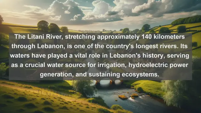 Video thumbnail for Flowing Through History: Discover Lebanon's Top 10 Famous Rivers