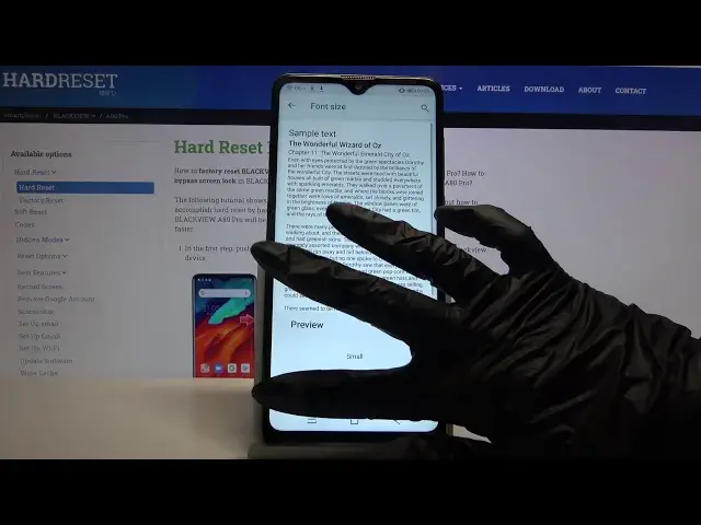 'Video thumbnail for How to Change Size of Text in Blackview A80 Pro – Adjust Font Size'