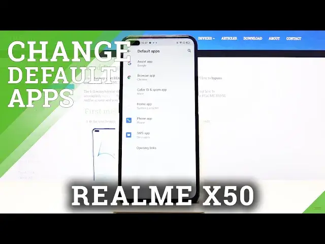 'Video thumbnail for How to Set Up Browser as Default in REALME X50 5G - Default Apps List'