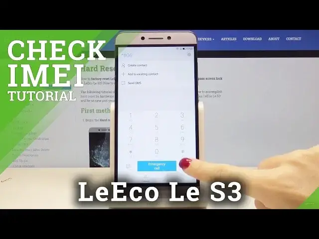 'Video thumbnail for How to Find IMEI Number on LeEco Le S3 – Locate IMEI in Android Phone'