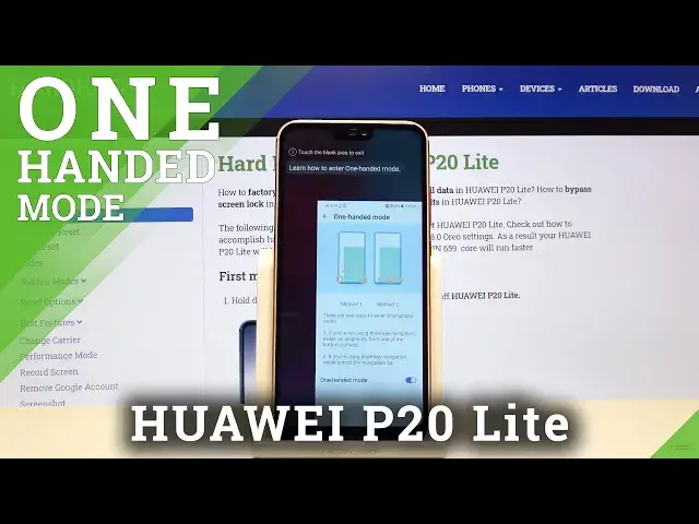 'Video thumbnail for How to Activate One Handed Mode in HUAWEI P20 Lite – Screen Easy Usage'