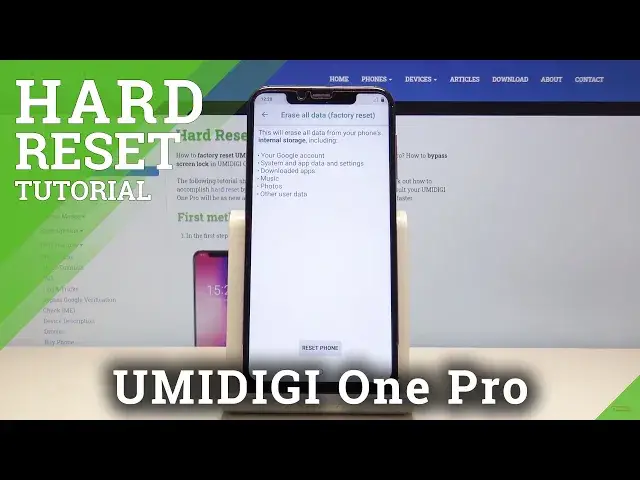 'Video thumbnail for How to Remove Data in UMIDIGI One Pro – Hard Reset Tutorial'