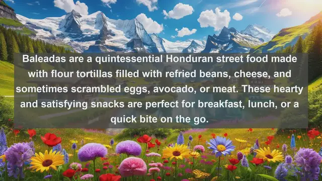 Video thumbnail for Taste of Honduras: Top 10 Mouthwatering Foods You Must Try in Honduras