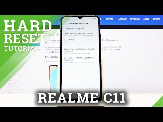 Video thumbnail for How to Hard Reset REALME C11 – Factory Reset via Settings
