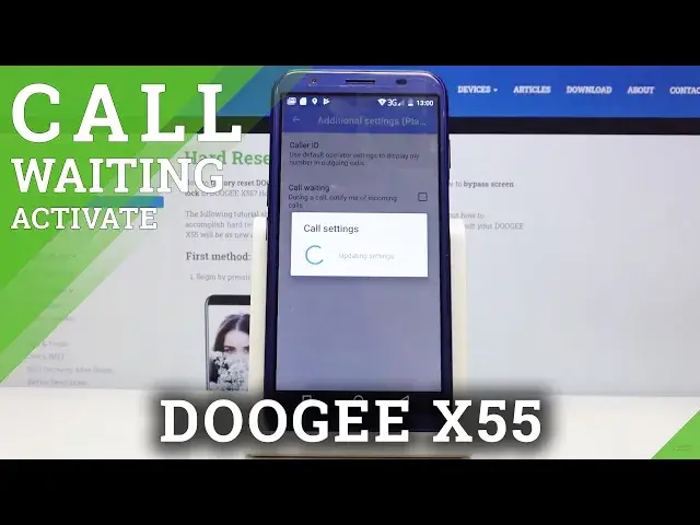 Video thumbnail for How to Activate Call Waiting in DOOGEE X55 - Call Waiting Notifications