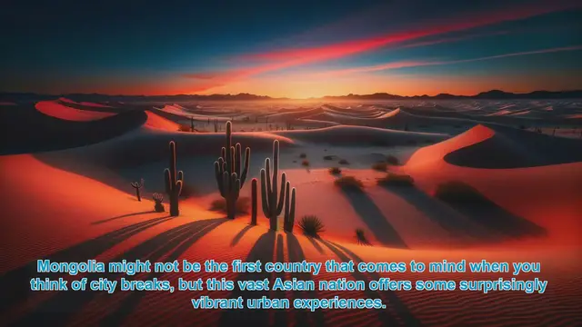 Video thumbnail for Discovering Mongolia's Vibrant Cities: A Top 10 Guide