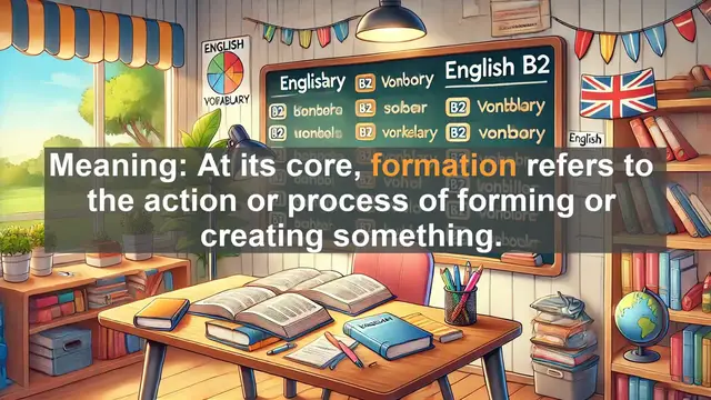 Video thumbnail for 1500 Must Know CEFR B2 Vocabulary - Formation: From Battlefields to Rock Layers