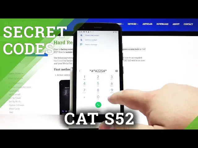 Video thumbnail for Secret Codes CAT S52 – Test Mode / Hidden Menu