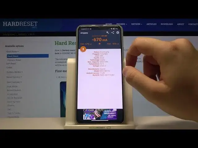 'Video thumbnail for How to Check Battery Capacity in XIAOMI Mi 11i - Use Ampere App'