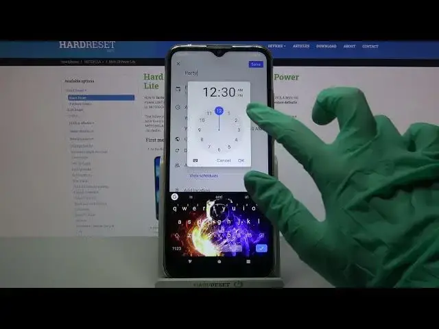 Video thumbnail for MOTOROLA Moto G8 Power Lite - How to Manage Calendar Events & Add Reminder