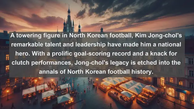 Video thumbnail for Unveiling North Korea's Football Icons: Top 10 Legendary Players