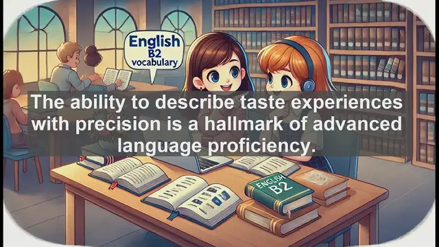 Video thumbnail for 1500 Must Know CEFR B2 Vocabulary - Mastering the Word 'Flavour': A Guide for Advanced English Speakers