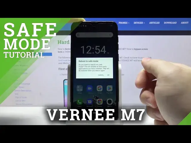 'Video thumbnail for How to Enter Safe Mode in VERNEE M7 – Disable Third-party Apps'