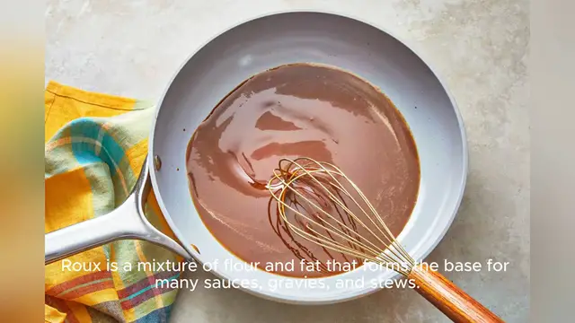 Video thumbnail for roux recipe