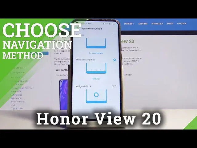 Video thumbnail for How to Change Navigation Bar on Honor View 20 – Choose Navigation Method