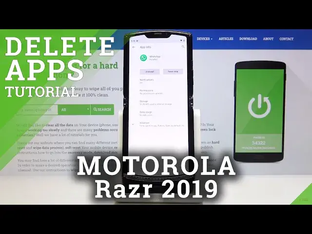 Video thumbnail for How to Uninstall Apps in MOTOROLA Razr (2019) – Delete Applications