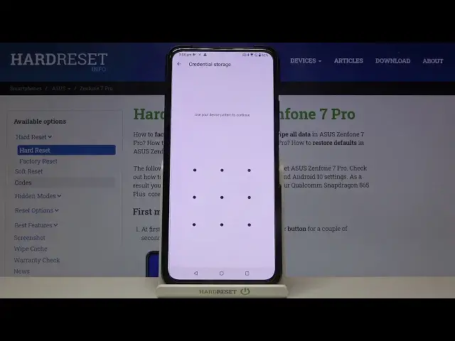 'Video thumbnail for How to Clear Credentials on ASUS Zenfone 7 Pro – Wipe All Certificates'