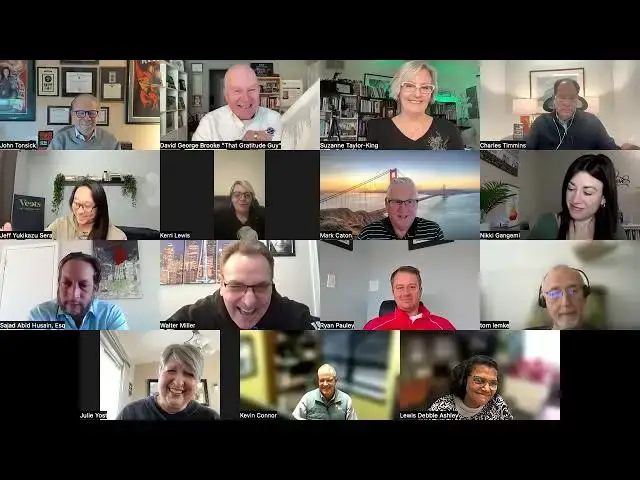 Video thumbnail for Gratitude Infusion Mastermind:  3/6/24