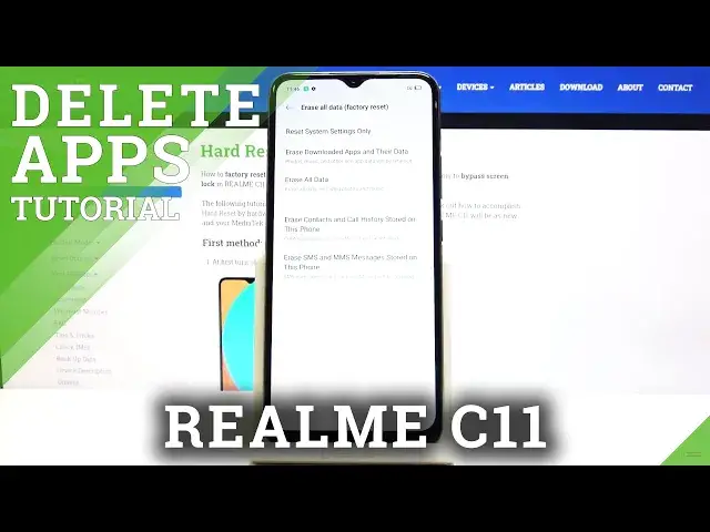 'Video thumbnail for How to Delete Downloaded Apps and Their Data in REALME C11 – Get Rid of Installed Apps'