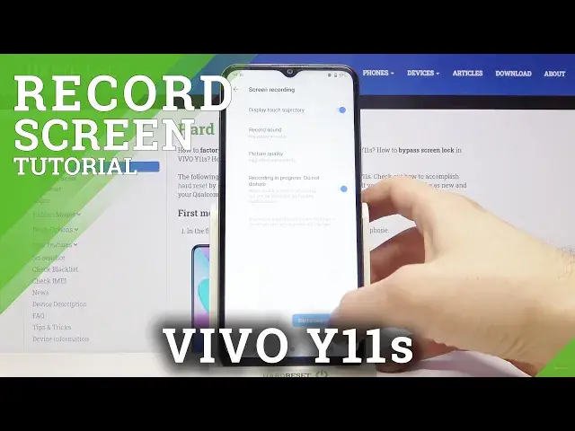 Video thumbnail for How to Record Screen on VIVO Y11s - Use Screen Recorder