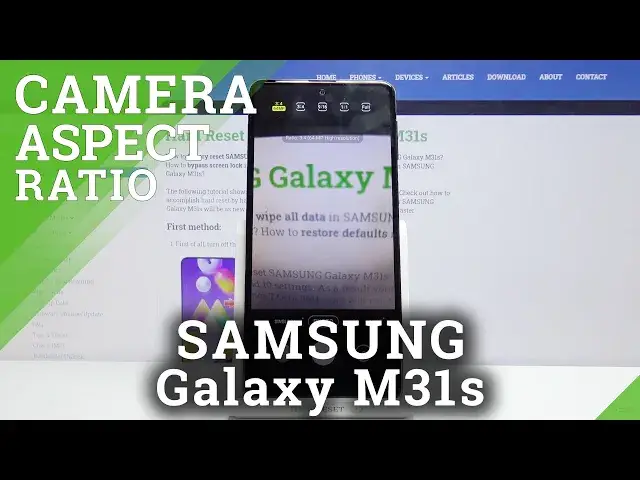 'Video thumbnail for How to Choose Aspect Ratio on SAMSUNG Galaxy M31s – Camera Options'