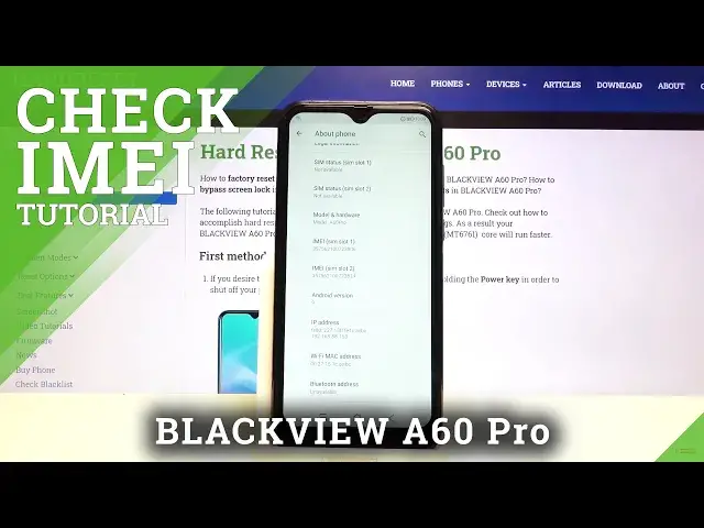'Video thumbnail for How to Check IMEI and SN in BLACKVIEW A60 Pro – Check IMEI info and Serial Number'