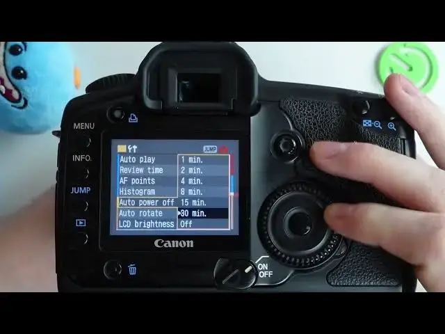 'Video thumbnail for Canon 5D - How To Disable & Change Auto Power Off Timer'