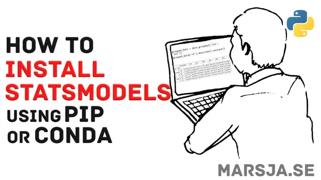 Video thumbnail for How to Install Statsmodels using Pip and Conda - Linux Version